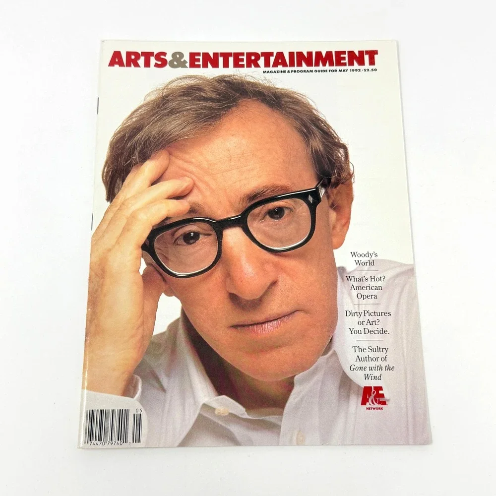 Arts & Entertainment A&E Magazine Lot 4 May June July August 1992 Program Guides